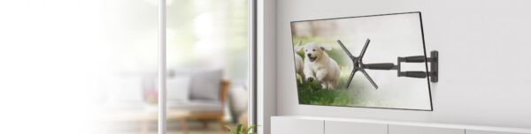 Barkan TV Wall Mount 13"- 65" Black "BM343XL" - Image 4