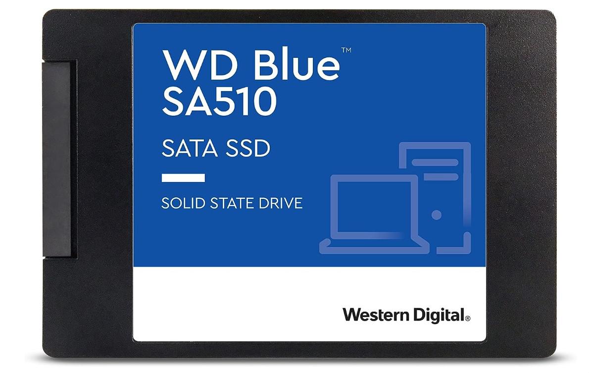 SSD|WESTERN DIGITAL|Blue SA510|2TB|SATA 3.0|Write speed 520 MBytes/sec|Read speed 560 MBytes/sec|2,5"|TBW 500 TB|MTBF 1750000 hours|WDS200T3B0A