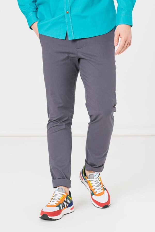PANTALONI LUNG CASUAL BARBATI  GREY L - Image 5