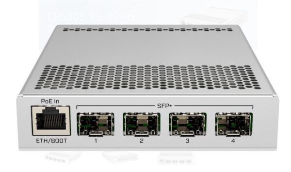 MIKROTIK CRS305-1G-4S+OUT FIBERBOX PLUS "CRS305-1G-4S+OUT" (timbru verde 2 lei) - Image 3