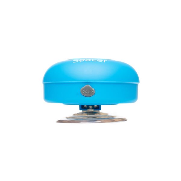 BOXA SPACER portabila bluetooth, DUCKY-BLU, RMS:  3W, control volum, acumulator 300mAh, microfon incorporat, timp de funct. pana la 4 ore, distanta max. 10m, incarcare USB, BLUE, "SPB-DUCKY-BLU" 43501769 (timbru verde 0.18 lei)