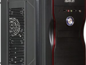 CARCASA SPACER, Middle Tower, ATX, "NEW MERCURY", 500 (250W for 500 Desktop PC), USB 2.0 x 2, Jack 3.5mm x 2, "SPC-NEW MERCURY" (timbru verde 0.8 lei)
