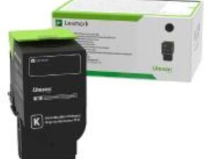 LEXMARK 78C2UKE TONER CARTRIDGE BLACK