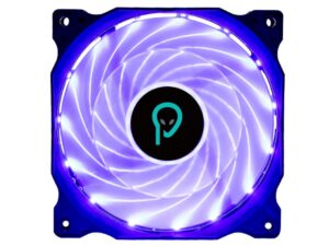VENTILATOR SPACER PC Silent 120x120x25 mm,  BLUE light, Hydraulic Bearing, 34CFM, conector 3-pin "SPFC-120-3P-BL" (timbru verde 0.18 lei)