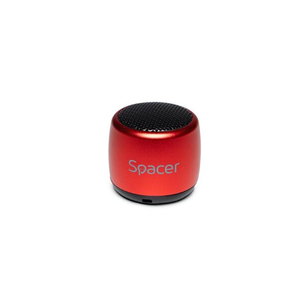 BOXA SPACER portabila bluetooth, Cri-Cri-RED, RMS:  3W, control volum, acumulator 300mAh, timp de functionare pana la 2 ore, distanta de functionare pana la 10m, incarcare USB, RED, "SPB-Cri-Cri-RED" 43501767 (timbru verde 0.18 lei) - Image 2