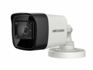 CAMERA supraveghere HIKVISION bullet, pt. exterior, dist. IR 30 m, lentila fixa 2.8 mm, 2 Mpx, cu fir, carcasa metal, "DS-2CE16D0T-ITFS28" (timbru verde 0.8 lei)