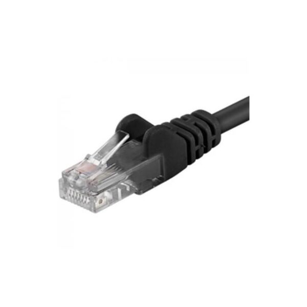 PremiumCord Patch kabel UTP RJ45-RJ45 level 5e 0.25m černá