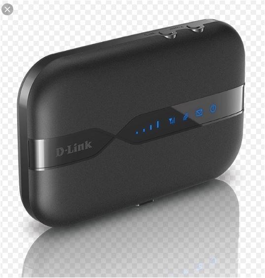 ROUTER D-LINK wireless. 4G LTE 150Mbps,baterie 2000mAh, slot SIM 4G/3G "DWR-932" (timbru verde 0.8 lei)