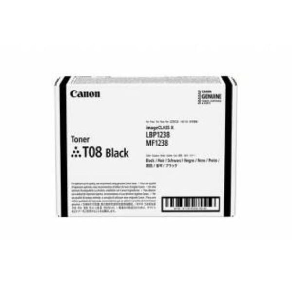 Canon cartridge T08, black, C-EXV08