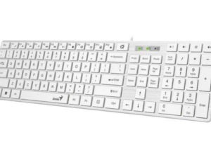 Tastatura Genius SlimStar 126 USB, alb