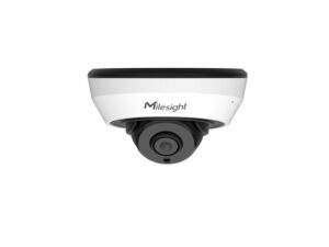CAMERA IP Milesight, mini dome pt. interior | exterior, dist. IR 20 m,  tip lentila fixa 2.8 mm, 8  Mpx, microfon, PoE, slot SD card, "MS-C8183-PD"  (timbru verde 0.8 lei)