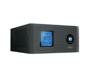 UPS Njoy " Aira 600", Line int., brick, 500 W, fara AVR, Schuko x 2, display LCD, "UPCSTLP860TAICP01B" (timbru verde 40 lei)