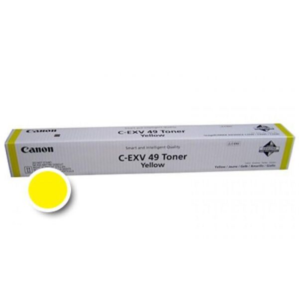 Canon toner C-EXV49 8527B002 cartridge 1 pc. Genuine Yellow