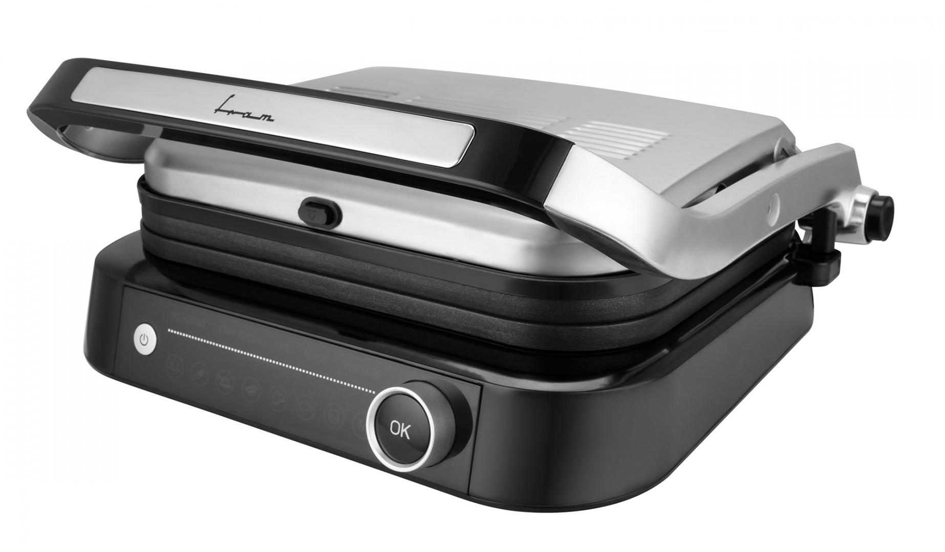GRILL ELECTRIC FRAM FEG-2100SSBK - Image 5