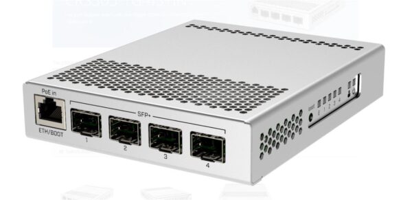 MIKROTIK CRS305-1G-4S+OUT FIBERBOX PLUS "CRS305-1G-4S+OUT" (timbru verde 2 lei)