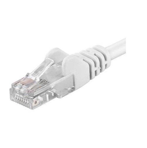 Patchcord UTP RJ45-RJ45 Cat.6, 0.25m, alb, "UTP-6-0.25-W" (timbru verde 0.08 lei)