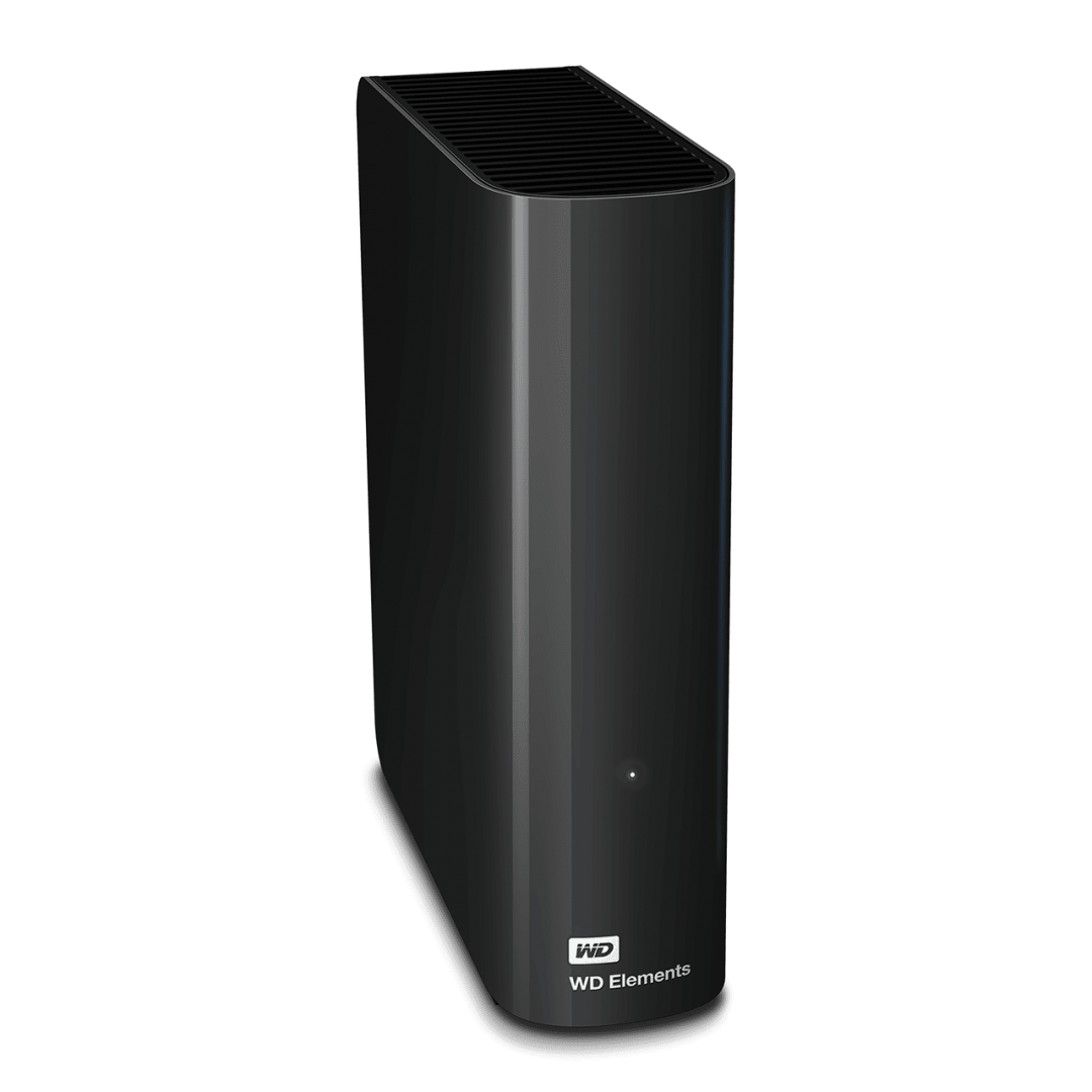 WD Elements Desktop WDBWLG0180HBK - Pevn� disk - 18 TB - extern� (stoln�) - USB 3.0 - �ern�