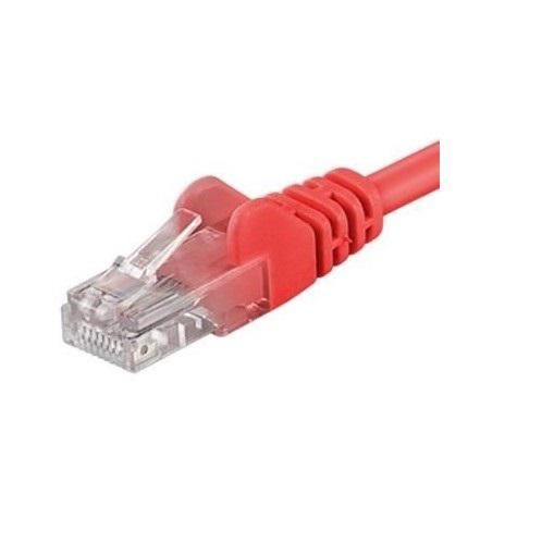 Patchcord UTP RJ45-RJ45 Cat.6, 0.25m, rosu, "UTP-6-0.25-R" (timbru verde 0.08 lei)