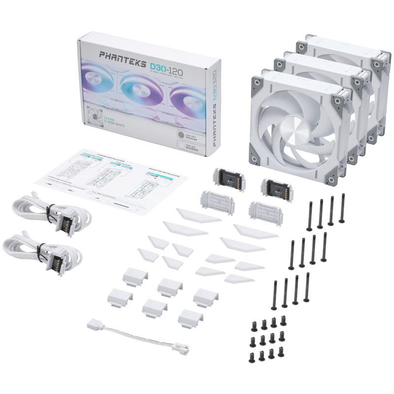 Phanteks PH-F120D30 Fan 12 cm White 3 pc(s) - Image 10