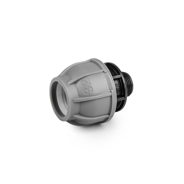 PN10 Connector 25mm / 1" male for PE pipes