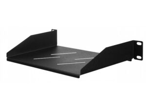 Stalflex Rack Shelf 10" 1U  150mm  Black E-RSF10-1U-150B