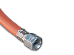 Propane-butane gas hose with fittings 2x1/4" female, 200cm