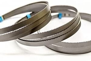 Ecost Customer Return 3 m42 HSS Bimetal Saw Blades 1140 x 13 x 0.65 mm with 10/14 TPI, Strips