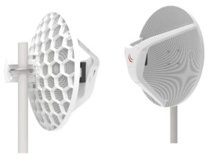 MikroTik RouterBOARD Wireless Wire Dish, 1x Gbit LAN, 802.11ad (60 GHz) - kompletní spoj
