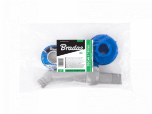Set - PP 45 ° tap with IBCS60x6 adapter for 25mm hose with PTFE tape