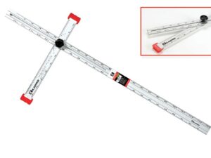 Lineāls T formas regulējams 120 cm / 35 cm, KAPRO