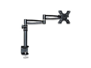 Techly 13-27" Desk Stand for Monitor Long Arm Tilt" ICA-LCD 502BK