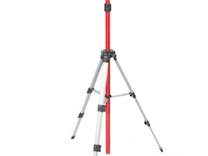 Tripod with telescopic legs for construction lasers up to 3.2m