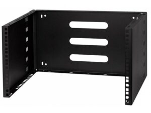 Stalflex Rack Holder Wall Mounted 19" 6U  330mm  Black WRH19-6U-330B