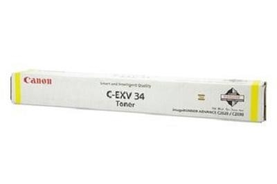 Canon originální toner C-EXV-34/ iR-C2020/ 2030/ 19 000 stran/ Žlutý