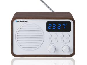 Portable radio with Bluetooth and USB BLAUPUNKT PP7BT, colour: brown wood/white