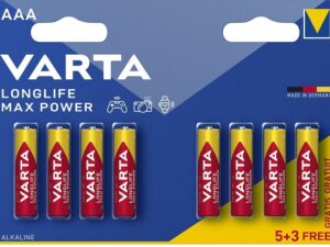 Varta Longlife Max Power Alkaline LR03  AAA  patareid, 8 tk