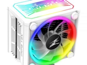 Zalman chladič CPU CNPS10X OPTIMA II BLACK / 120mm RGB ventilátor / heatpipe / PWM / výška 160mm / pro AMD i Intel