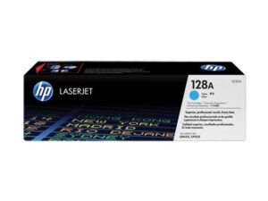 HP 128A original LaserJet Toner cartridge CE321A cyan standard capacity 1.300 pages 1-pack