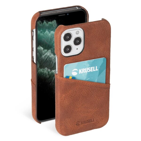 Krusell Sunne CardCover Apple iPhone 12 Pro Max vintage cognac (62176) - Image 3