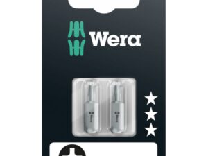 Wera 851/1 RZ bits for drywall screws PH 2 x 25mm, 2pcs