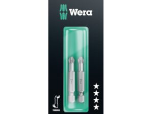Wera Torsion bits, 2 x PH2 x 50mm, 851/4 TZ, blister