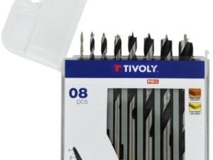 Wood drill set Clipster PRO 8pcs Ø2-10mm