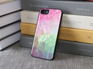 iKins case for Apple iPhone 8/7 water flower black