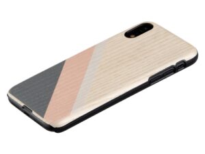 MAN&WOOD SmartPhone case iPhone XR pink suit black