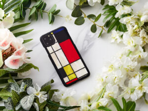 iKins SmartPhone case iPhone 11 Pro Max mondrian black