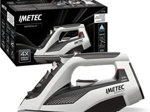 Ecost Customer Return, Imetec ZeroCalc Z3 3700 Steam Iron, Limescale Protection Technology, Ceramic