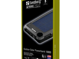 Akupank Sandberg Päikesepaneeliga 10000mAh