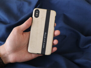 MAN&WOOD SmartPhone case iPhone X/XS diario black