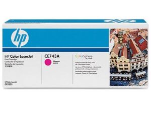 HP original Colour LaserJet CE743A Toner cartridge magenta standard capacity 7.300 pages 1-pack