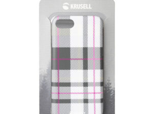Krusell Limited Cover Apple iPhone 8/7 plaid light grey